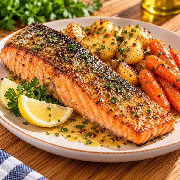 Salmón Filete con Piel Calibre extra Grande 4-5 / 5-6 preparado