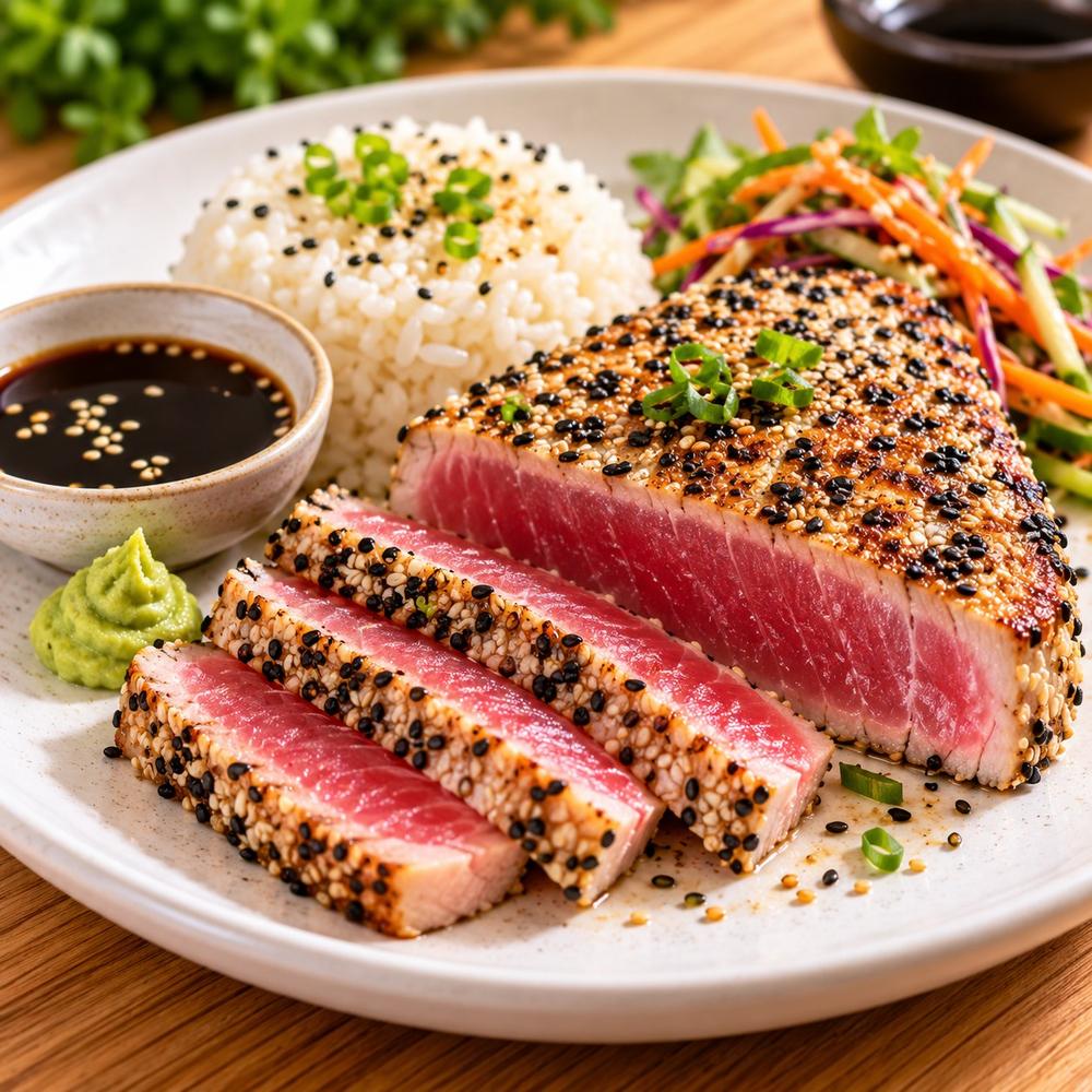 Atún Steak 6-8 oz - plato preparado