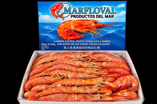 Langostino Argentino Crudo L1 Caja 2 kg