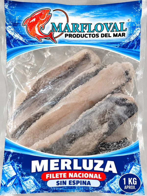 Merluza Filete Nacional Sin Espina 1 kg