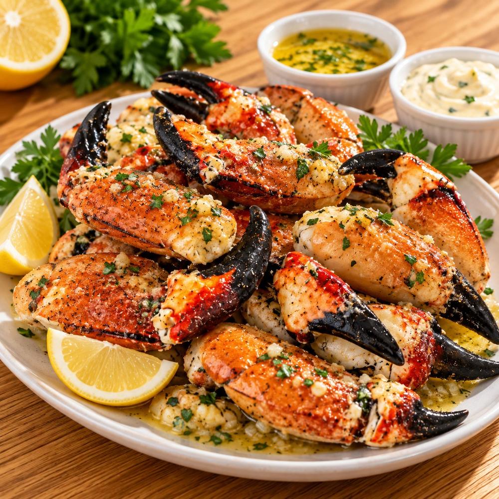 Pinzas de Jaiba Jumbo 1 kg - plato preparado
