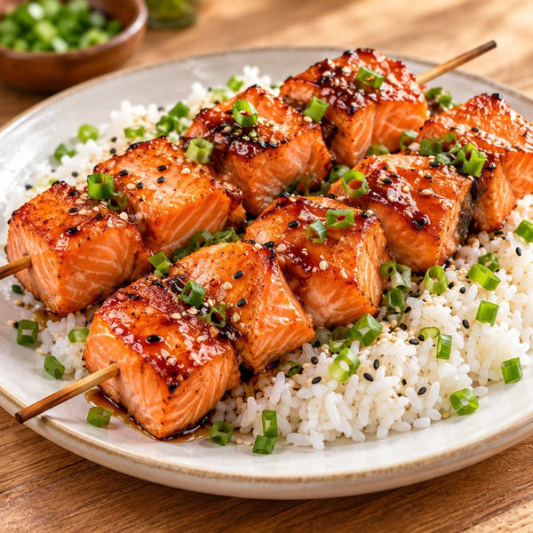 Salmón Cubitos 500 gr preparado