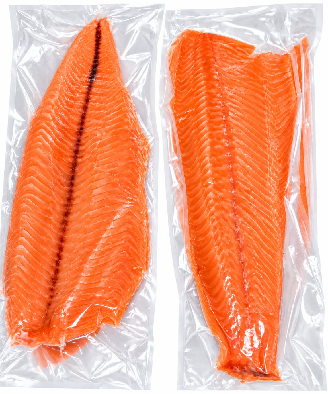 Salmon filete sin piel calibre 1/2, 2/3, 3/4