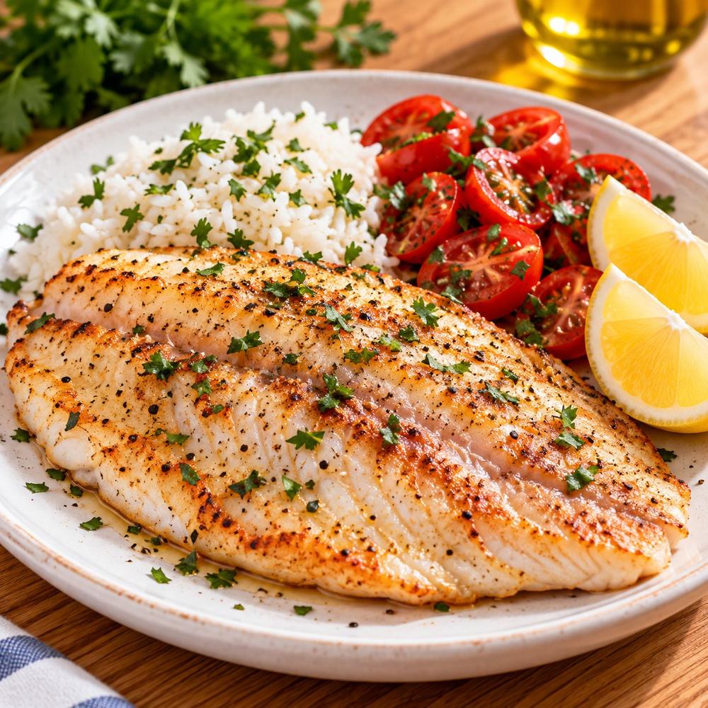 Tilapia Filete 200 g aprox - plato preparado